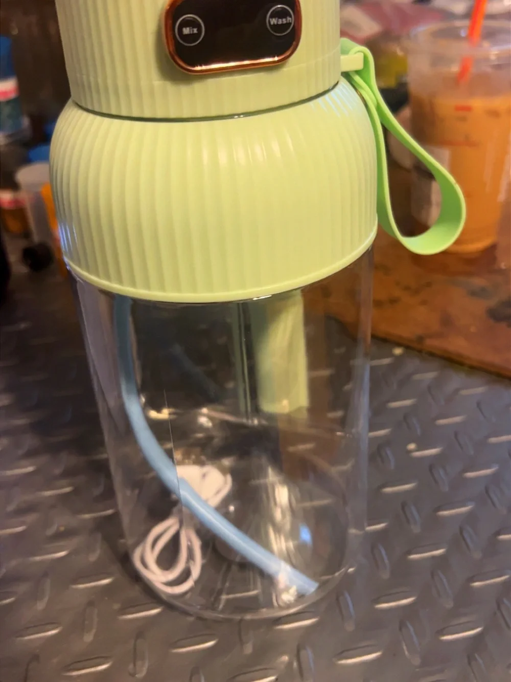 Portable Juicer Bottle - Green - Personal USB Blender